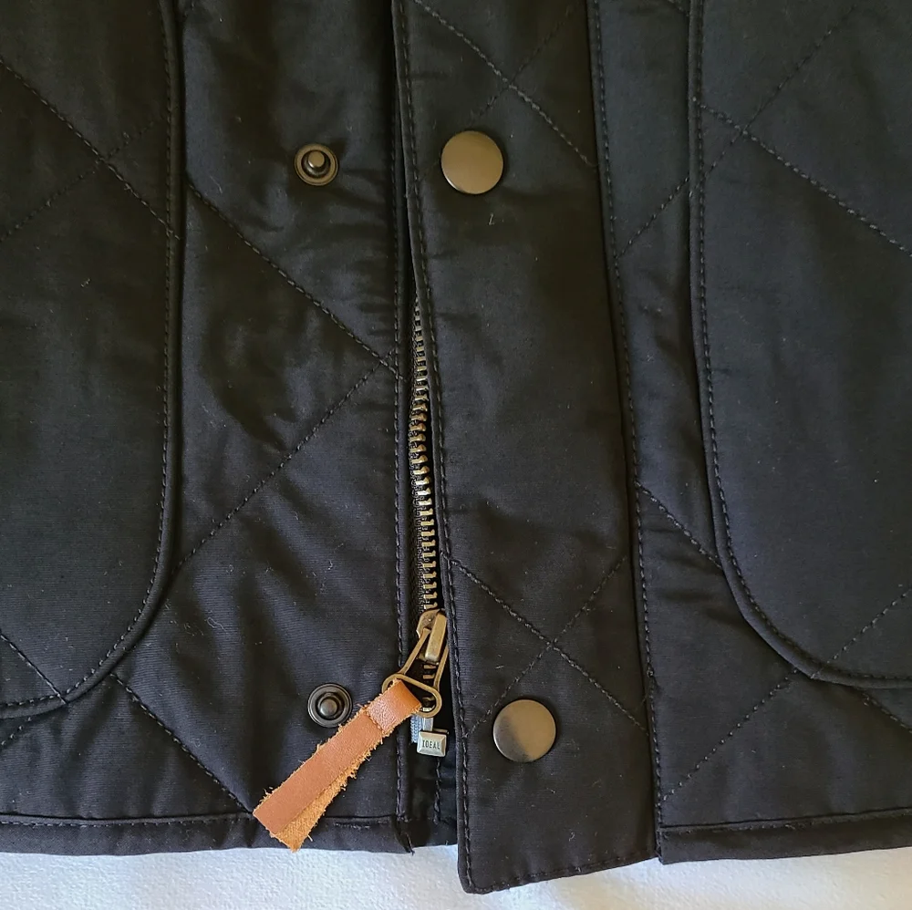 J.Crew Men's Quilted Sussex PrimaLoft Jacket Black Size Small